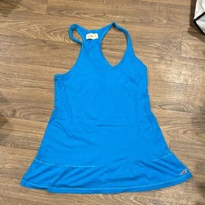 Hollister Blue Racerback Tank Top